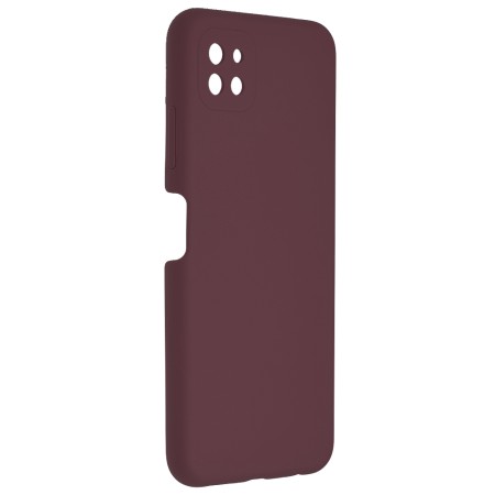 Husa pentru Samsung Galaxy A22 5G - Techsuit Soft Edge Silicone - Plum Violet