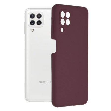 Husa pentru ung Galaxy A22 4G / M22 4G - Techsuit Soft Edge Silicone - Plum Violet