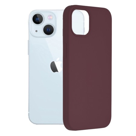 Husa pentru iPhone 13 - Techsuit Soft Edge Silicone - Plum Violet