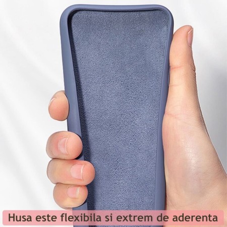 Husa pentru iPhone 13 Pro - Techsuit Soft Edge Silicone - Denim Blue