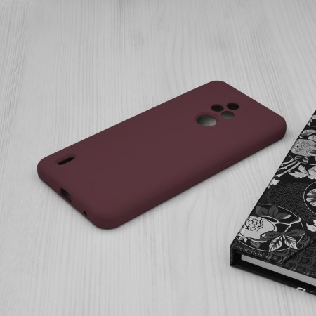 Husa pentru Motorola Moto E7 - Techsuit Soft Edge Silicone - Plum Violet