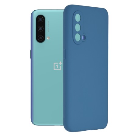 Husa pentru OnePlus Nord CE 5G - Techsuit Soft Edge Silicone - Denim Blue