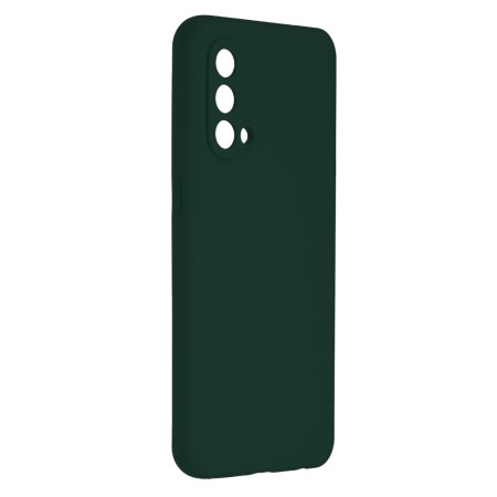 Husa pentru OnePlus Nord CE 5G - Techsuit Soft Edge Silicone - Dark Green