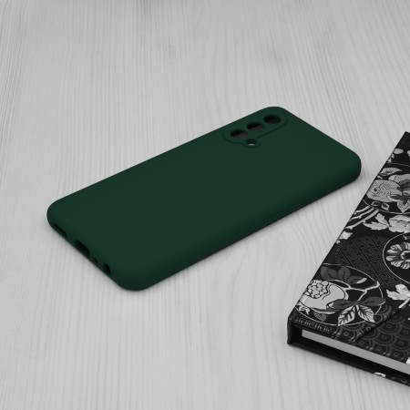 Husa pentru OnePlus Nord CE 5G - Techsuit Soft Edge Silicone - Dark Green