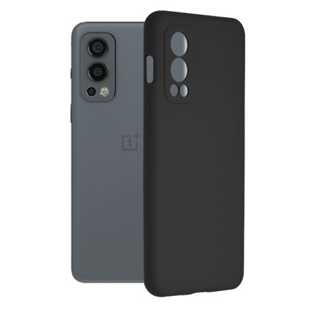 Husa pentru OnePlus Nord 2 5G - Techsuit Soft Edge Silicone - Black