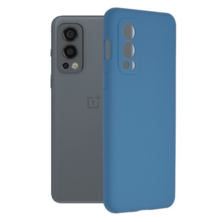 Husa pentru OnePlus Nord 2 5G - Techsuit Soft Edge Silicone - Denim Blue