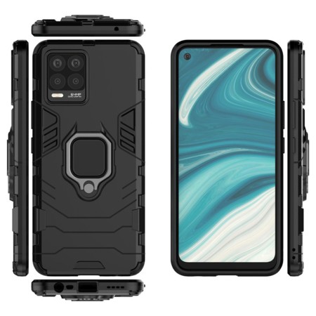 Husa pentru Realme 8 5G - Techsuit Silicone Shield - Black