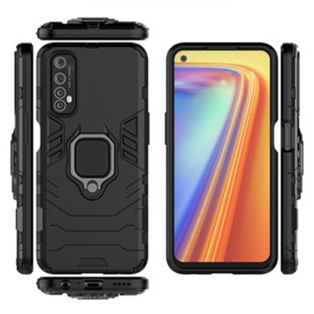 Husa pentru Realme 7 - Techsuit Silicone Shield - Negru