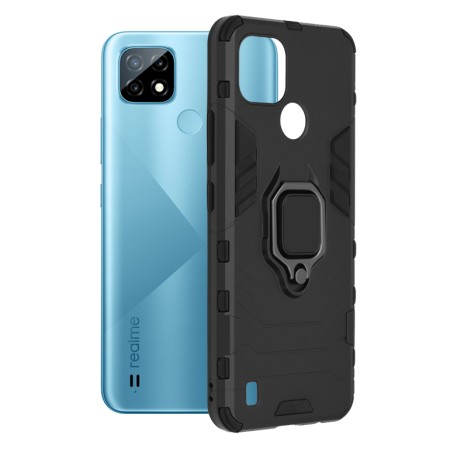 Husa pentru Realme C21 - Techsuit Silicone Shield - Black