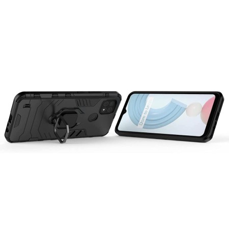 Husa pentru Realme C21 - Techsuit Silicone Shield - Black