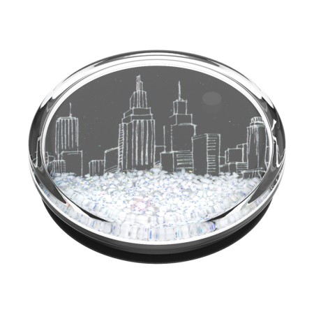 Suport pentru telefon - Popsockets PopGrip - Tidepool Snowglobe Cityscape