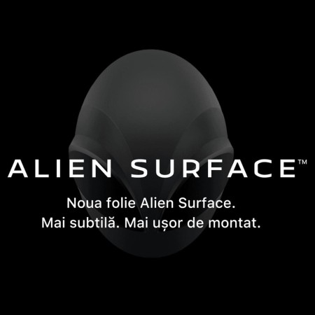 Folie pentru Sony Xperia 10 III - Alien Surface Screen+Edges+Back - Transparent