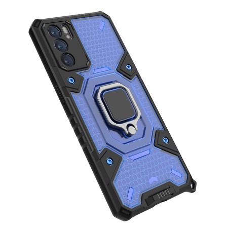 Husa pentru Oppo Reno6 5G - Techsuit Honeycomb Armor - Blue