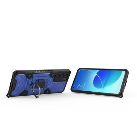 Husa pentru Oppo Reno6 5G - Techsuit Honeycomb Armor - Blue