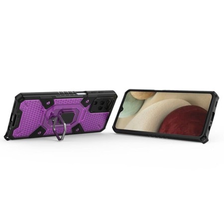 Husa pentru Samsung Galaxy F12 / M12 - Techsuit Honeycomb Armor - Rose-Violet