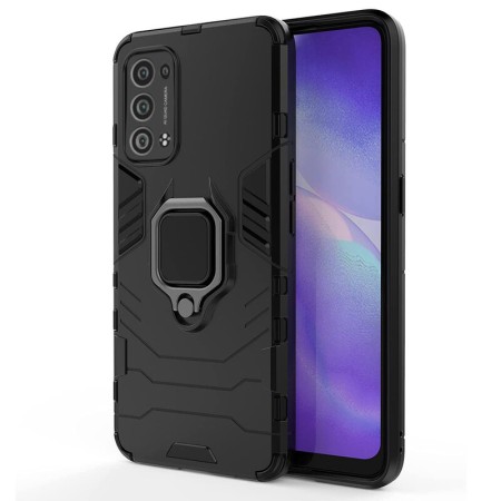 Husa pentru Oppo Reno6 Pro 5G (Snapdragon) - Techsuit Silicone Shield - Black