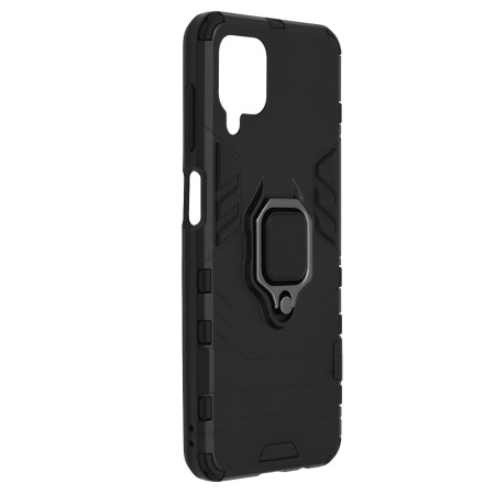 Husa pentru Samsung Galaxy F12 / M12 - Techsuit Silicone Shield - Black