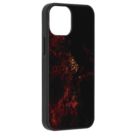 Husa pentru iPhone 13 mini - Techsuit Glaze Series - Red Nebula