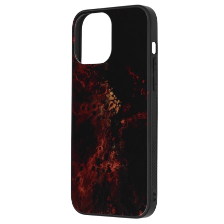 Husa pentru iPhone 13 Pro Max - Techsuit Glaze Series - Red Nebula