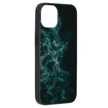 Husa pentru iPhone 13 - Techsuit Glaze Series - Blue Nebula