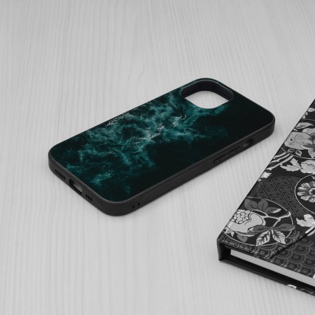 Husa pentru iPhone 13 - Techsuit Glaze Series - Blue Nebula