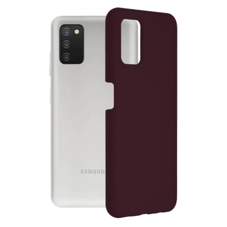 Husa pentru Samsung Galaxy A03s - Techsuit Soft Edge Silicone - Plum Violet