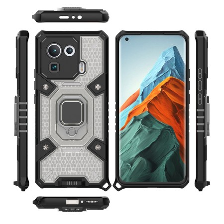 Husa pentru Xiaomi Mi 11 Pro - Techsuit Honeycomb Armor - Black