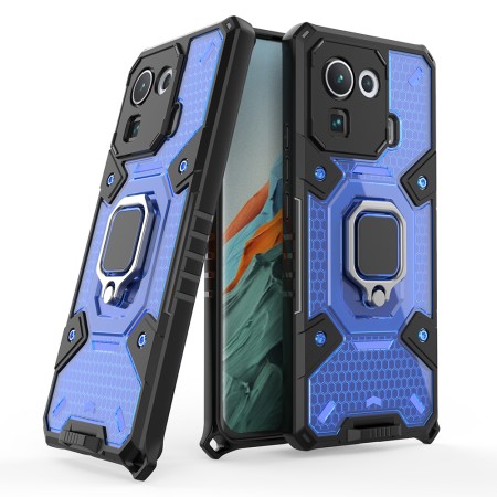 Husa pentru Xiaomi Mi 11 Pro - Techsuit Honeycomb Armor - Blue