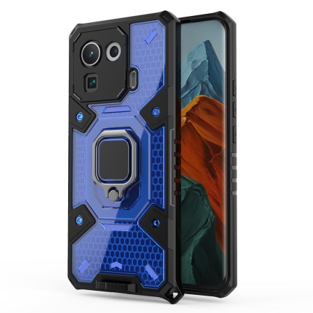 Husa pentru Xiaomi Mi 11 Pro - Techsuit Honeycomb Armor - Blue