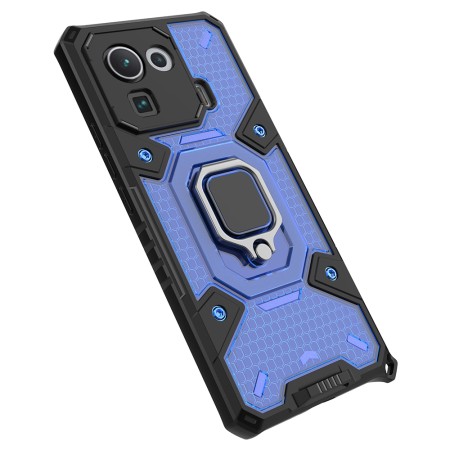 Husa pentru Xiaomi Mi 11 Pro - Techsuit Honeycomb Armor - Blue