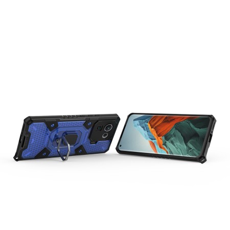 Husa pentru Xiaomi Mi 11 Pro - Techsuit Honeycomb Armor - Blue