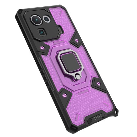 Husa pentru Xiaomi Mi 11 Pro - Techsuit Honeycomb Armor - Rose-Violet