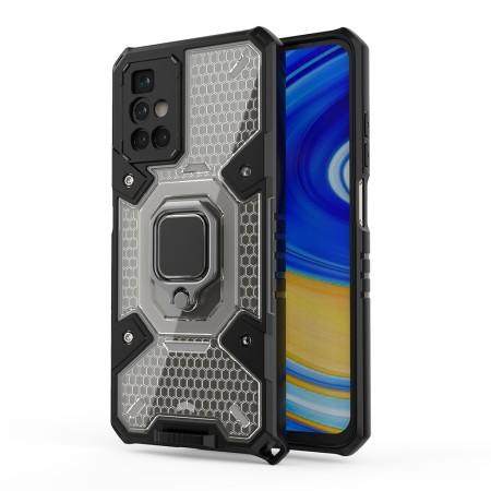 Husa pentru Xiaomi Redmi 10 2021 / Redmi 10 2022 - Techsuit Honeycomb Armor - Black