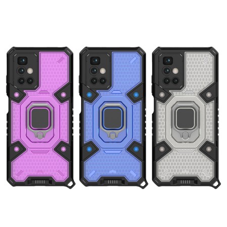 Husa pentru Xiaomi Redmi 10 2021 / Redmi 10 2022 - Techsuit Honeycomb Armor - Black