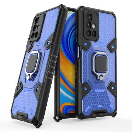 Husa pentru Xiaomi Redmi 10 / Redmi 10 2022 - Techsuit Honeycomb Armor - Blue