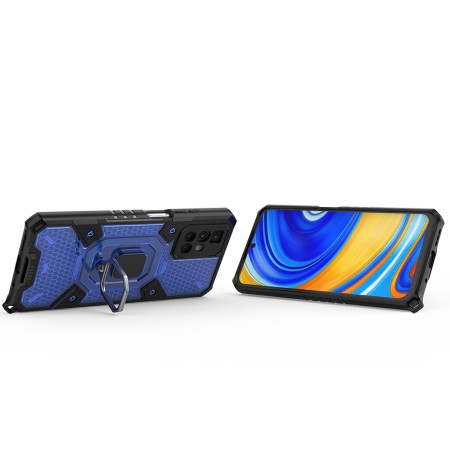 Husa pentru Xiaomi Redmi 10 / Redmi 10 2022 - Techsuit Honeycomb Armor - Blue