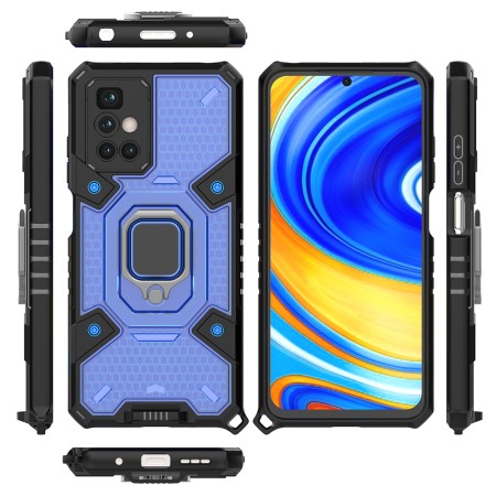 Husa pentru Xiaomi Redmi 10 / Redmi 10 2022 - Techsuit Honeycomb Armor - Blue