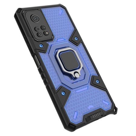 Husa pentru Xiaomi Poco M4 Pro 5G - Techsuit Honeycomb Armor - Blue