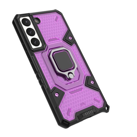 Husa pentru Samsung Galaxy S22 Plus 5G - Techsuit Honeycomb Armor - Rose-Violet