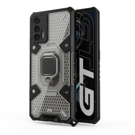 Husa pentru Realme GT 5G - Techsuit Honeycomb Armor - Black