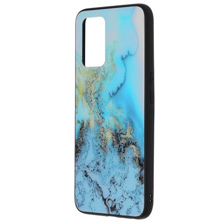 Husa pentru Realme 8 5G - Techsuit Glaze Series - Blue Ocean