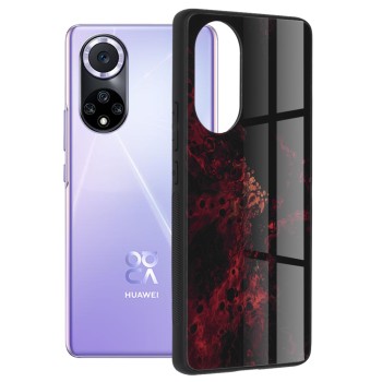 Husa pentru Huawei nova 9 / Honor 50 - Techsuit Glaze Series - Red Nebula