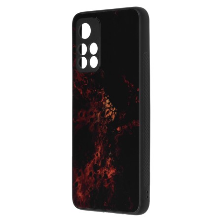 Husa pentru Xiaomi Poco M4 Pro 5G - Techsuit Glaze Series - Red Nebula