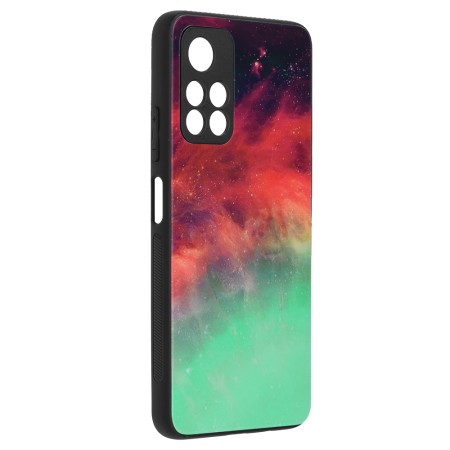 Husa pentru Xiaomi Poco M4 Pro 5G - Techsuit Glaze Series - Fiery Ocean