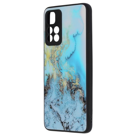 Husa pentru Xiaomi Redmi Note 11 Pro+ 5G - Techsuit Glaze Series - Blue Ocean