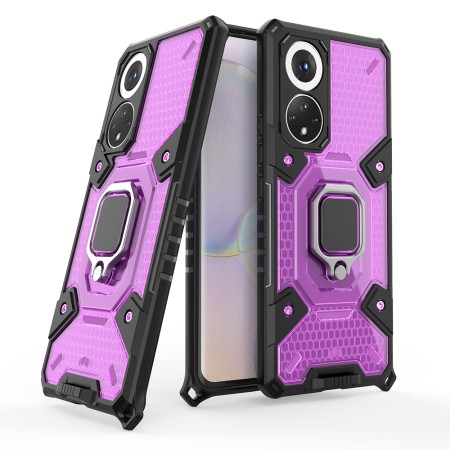 Husa pentru Huawei nova 9 / Honor 50 - Techsuit Honeycomb Armor - Rose-Violet