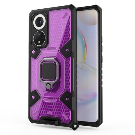 Husa pentru Huawei nova 9 / Honor 50 - Techsuit Honeycomb Armor - Rose-Violet