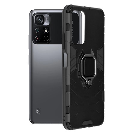 Husa pentru Xiaomi Poco M4 Pro 5G - Techsuit Silicone Shield - Black