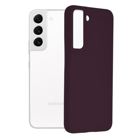 Husa pentru Samsung Galaxy S22 5G - Techsuit Soft Edge Silicone - Plum Violet