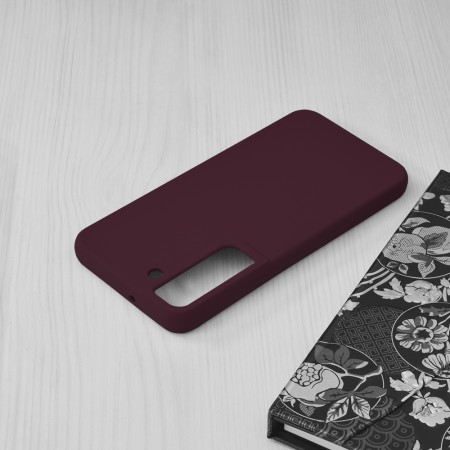 Husa pentru Samsung Galaxy S22 5G - Techsuit Soft Edge Silicone - Plum Violet